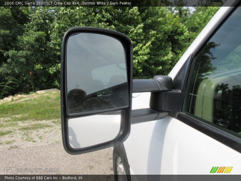 Summit White / Dark Pewter 2006 GMC Sierra 1500 SLT Crew Cab 4x4