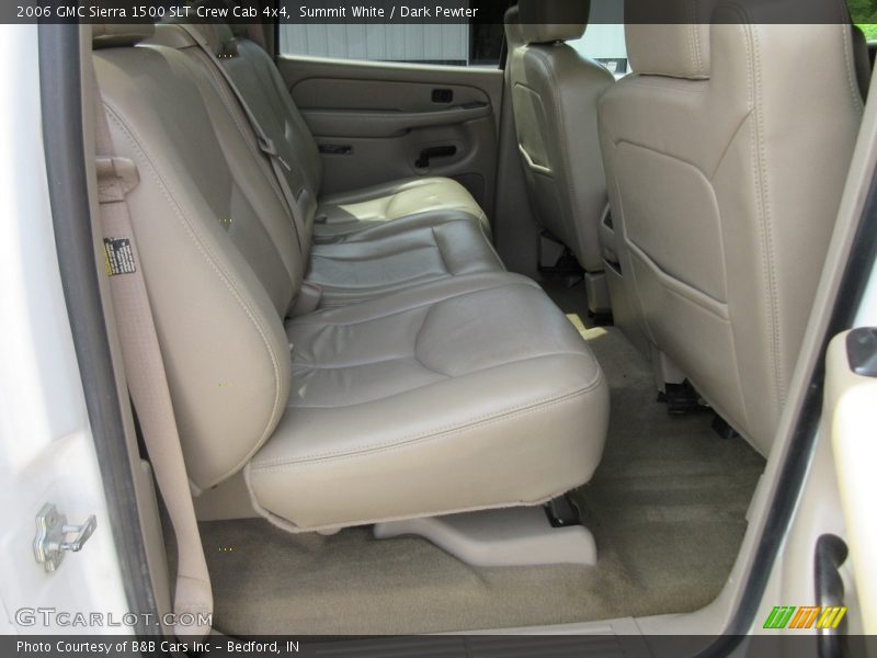 Summit White / Dark Pewter 2006 GMC Sierra 1500 SLT Crew Cab 4x4