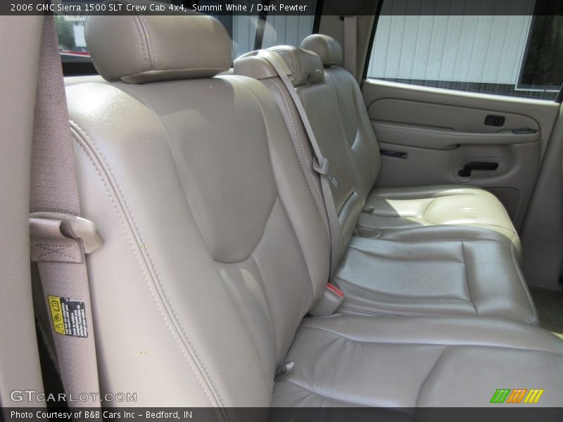 Summit White / Dark Pewter 2006 GMC Sierra 1500 SLT Crew Cab 4x4