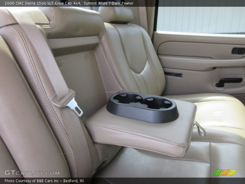 Summit White / Dark Pewter 2006 GMC Sierra 1500 SLT Crew Cab 4x4