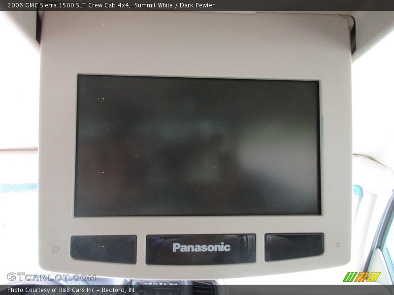 Summit White / Dark Pewter 2006 GMC Sierra 1500 SLT Crew Cab 4x4