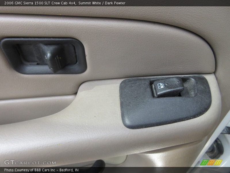 Summit White / Dark Pewter 2006 GMC Sierra 1500 SLT Crew Cab 4x4