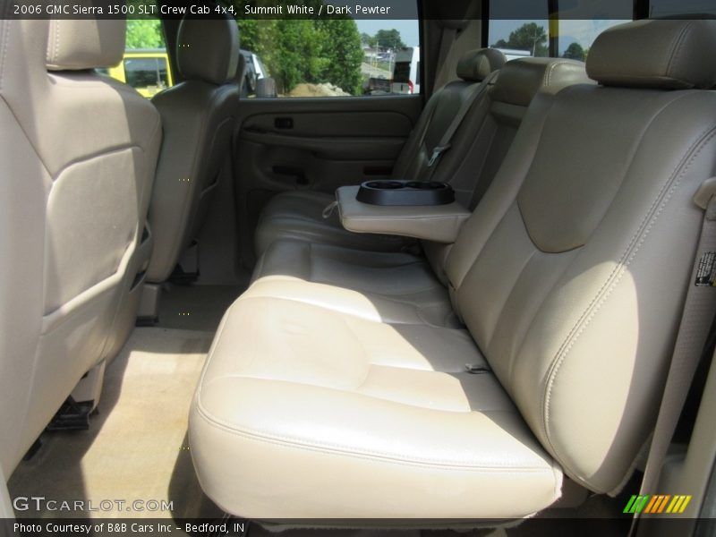 Summit White / Dark Pewter 2006 GMC Sierra 1500 SLT Crew Cab 4x4