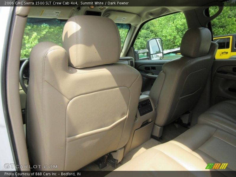 Summit White / Dark Pewter 2006 GMC Sierra 1500 SLT Crew Cab 4x4