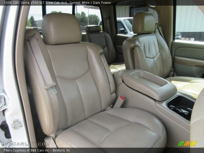 Summit White / Dark Pewter 2006 GMC Sierra 1500 SLT Crew Cab 4x4