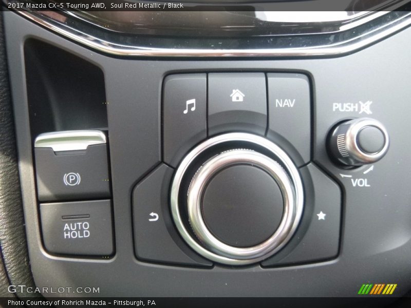 Soul Red Metallic / Black 2017 Mazda CX-5 Touring AWD