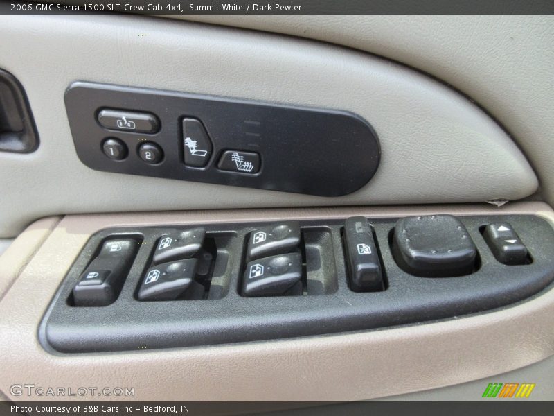 Summit White / Dark Pewter 2006 GMC Sierra 1500 SLT Crew Cab 4x4
