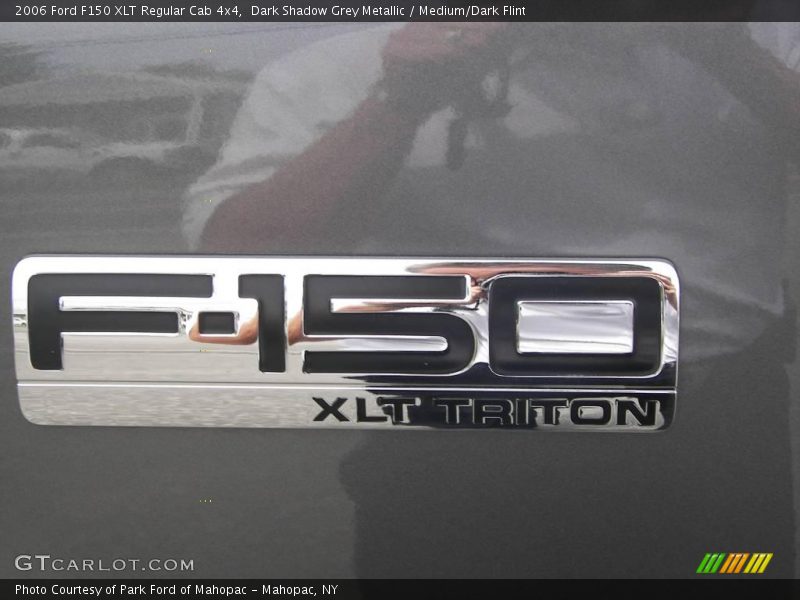 Dark Shadow Grey Metallic / Medium/Dark Flint 2006 Ford F150 XLT Regular Cab 4x4