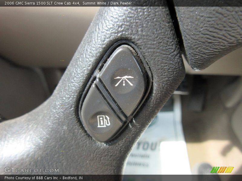 Summit White / Dark Pewter 2006 GMC Sierra 1500 SLT Crew Cab 4x4