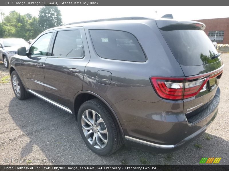 Granite Metallic / Black 2017 Dodge Durango SXT AWD