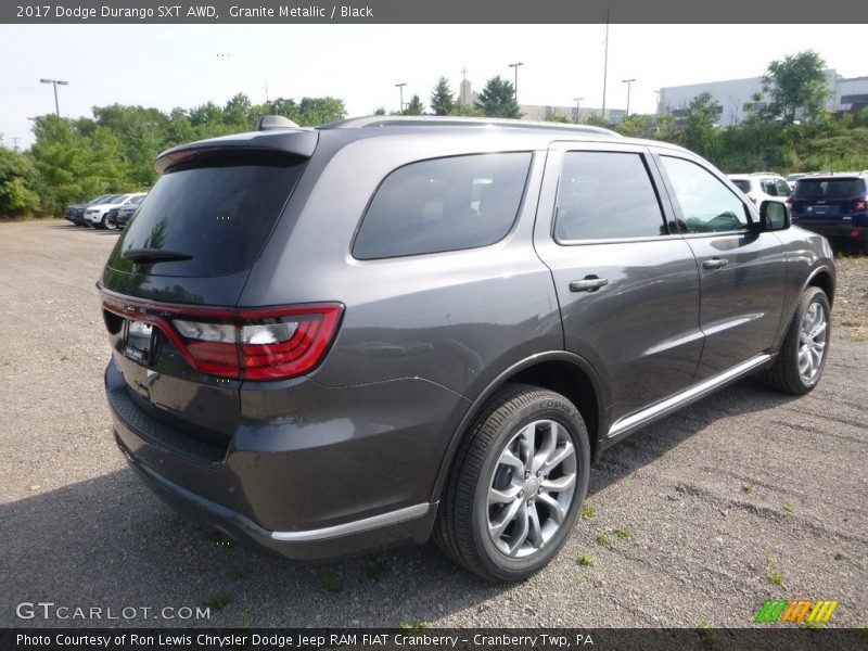 Granite Metallic / Black 2017 Dodge Durango SXT AWD