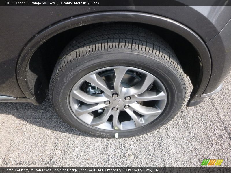 Granite Metallic / Black 2017 Dodge Durango SXT AWD