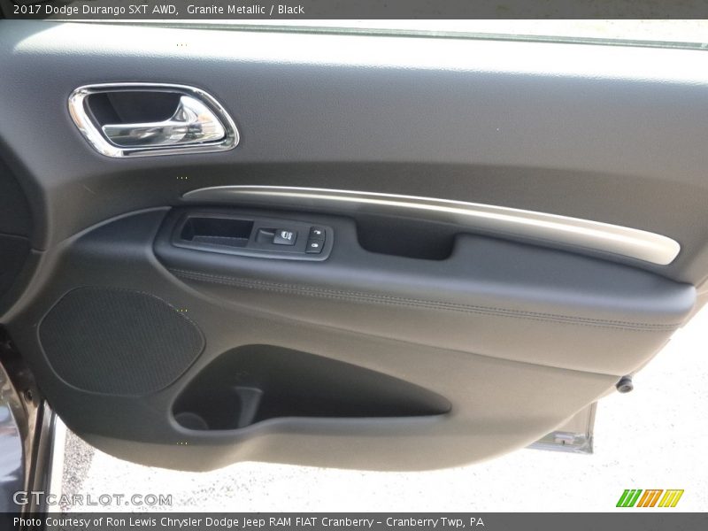 Granite Metallic / Black 2017 Dodge Durango SXT AWD