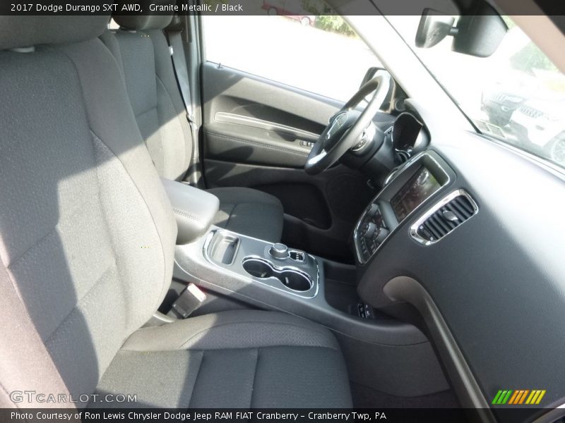 Granite Metallic / Black 2017 Dodge Durango SXT AWD