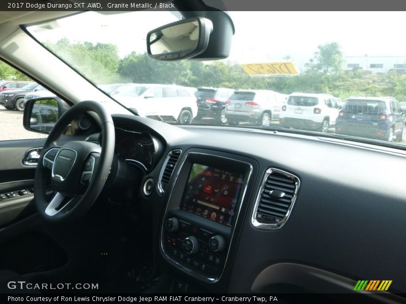 Granite Metallic / Black 2017 Dodge Durango SXT AWD