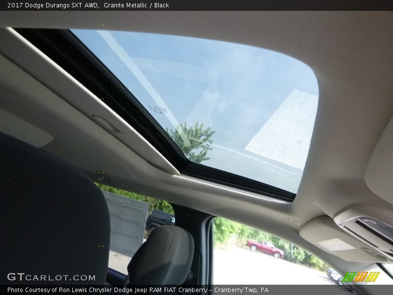 Granite Metallic / Black 2017 Dodge Durango SXT AWD
