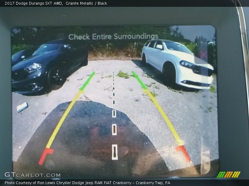 Granite Metallic / Black 2017 Dodge Durango SXT AWD