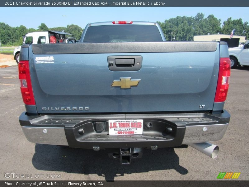 Imperial Blue Metallic / Ebony 2011 Chevrolet Silverado 2500HD LT Extended Cab 4x4