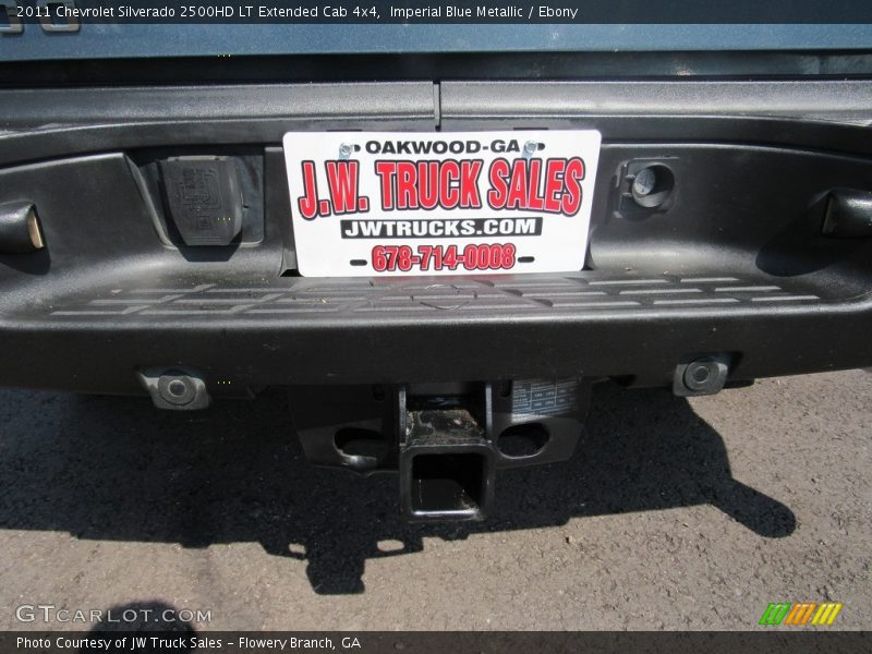 Imperial Blue Metallic / Ebony 2011 Chevrolet Silverado 2500HD LT Extended Cab 4x4