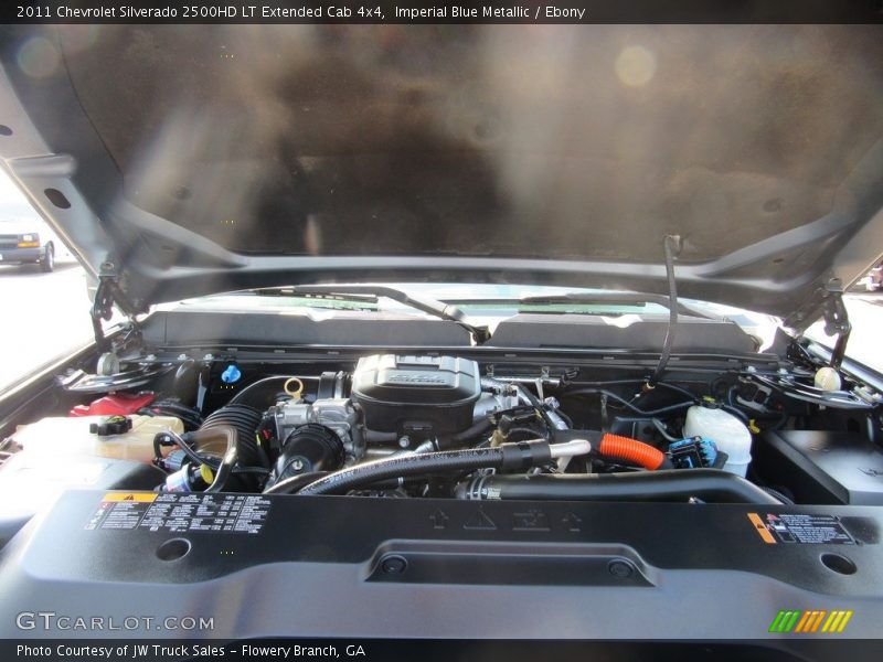 Imperial Blue Metallic / Ebony 2011 Chevrolet Silverado 2500HD LT Extended Cab 4x4