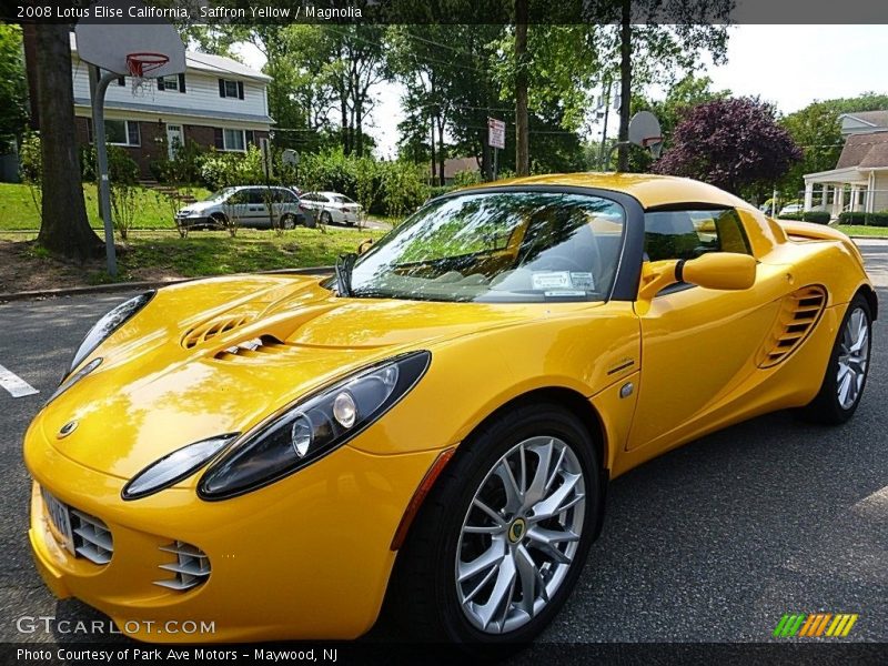 Front 3/4 View of 2008 Elise California
