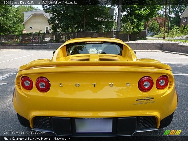 Saffron Yellow / Magnolia 2008 Lotus Elise California