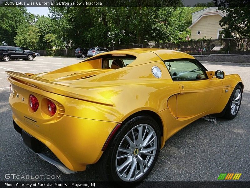 Saffron Yellow / Magnolia 2008 Lotus Elise California