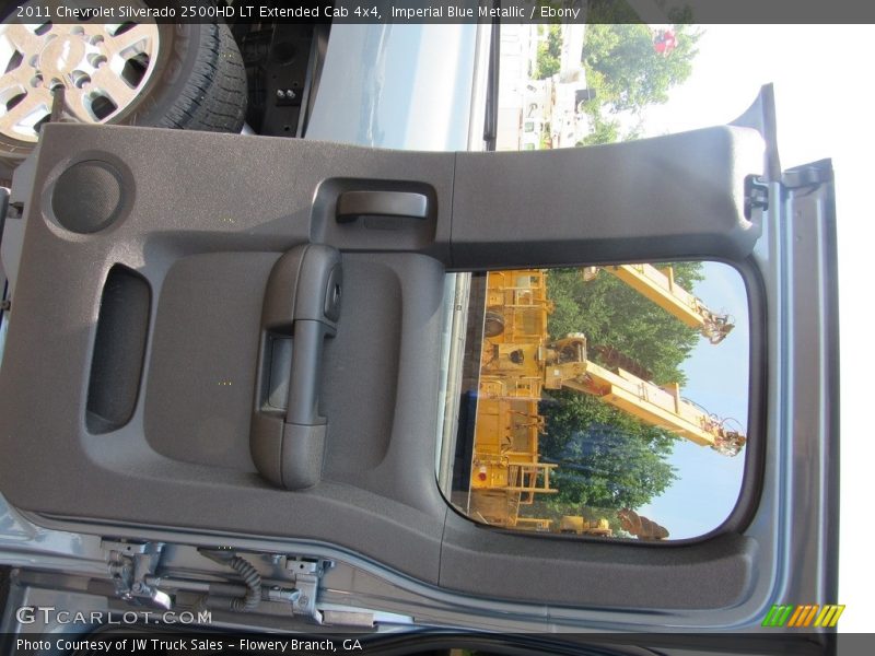 Imperial Blue Metallic / Ebony 2011 Chevrolet Silverado 2500HD LT Extended Cab 4x4