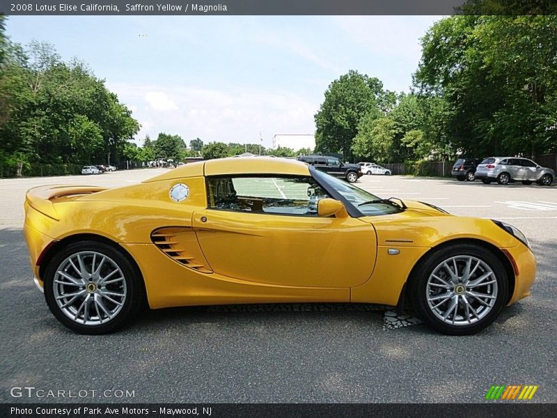 Saffron Yellow / Magnolia 2008 Lotus Elise California