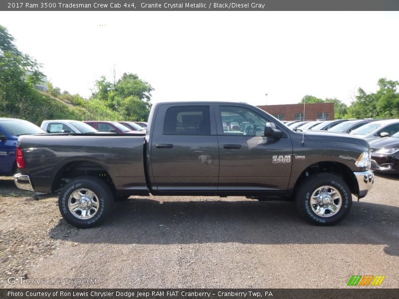 Granite Crystal Metallic / Black/Diesel Gray 2017 Ram 3500 Tradesman Crew Cab 4x4