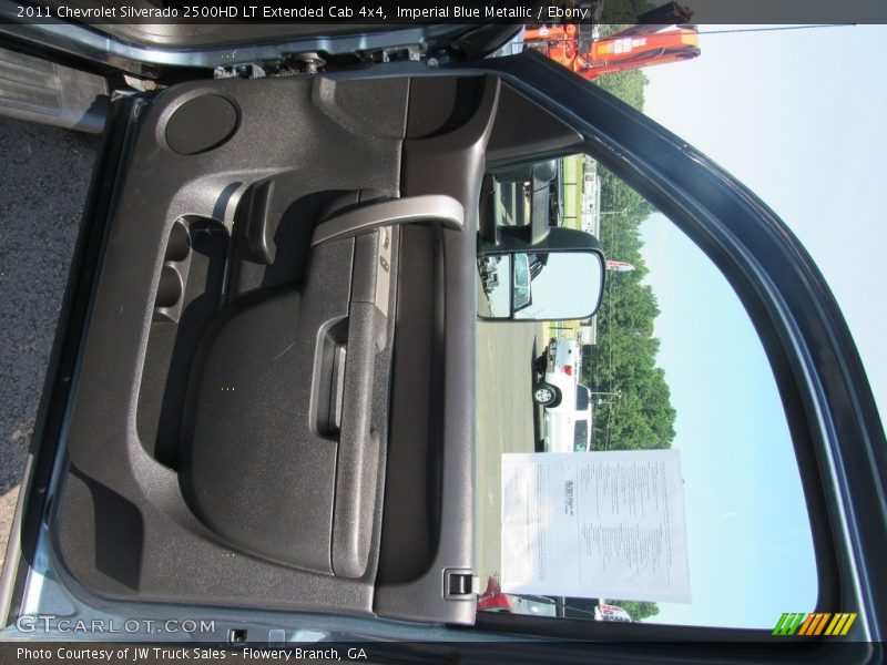 Imperial Blue Metallic / Ebony 2011 Chevrolet Silverado 2500HD LT Extended Cab 4x4