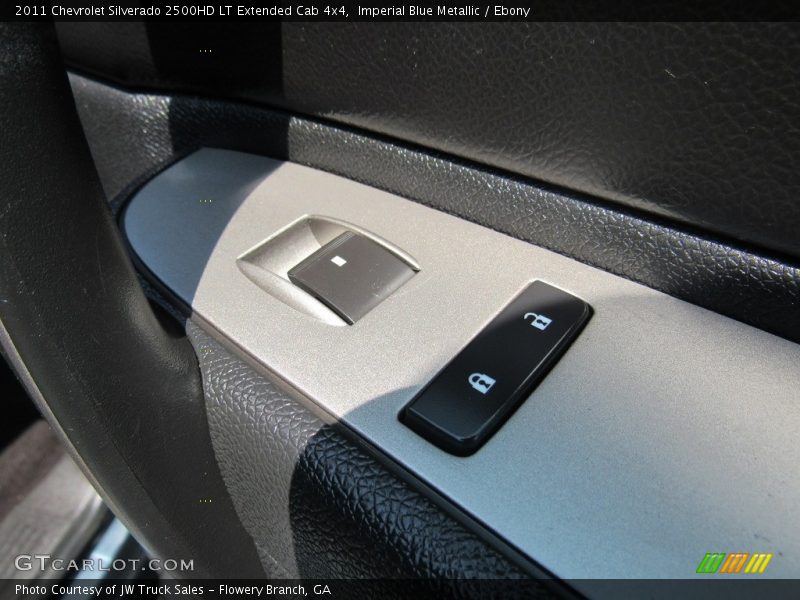 Imperial Blue Metallic / Ebony 2011 Chevrolet Silverado 2500HD LT Extended Cab 4x4