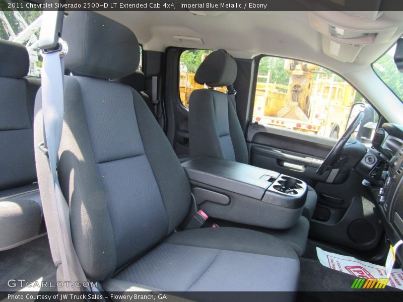 Imperial Blue Metallic / Ebony 2011 Chevrolet Silverado 2500HD LT Extended Cab 4x4