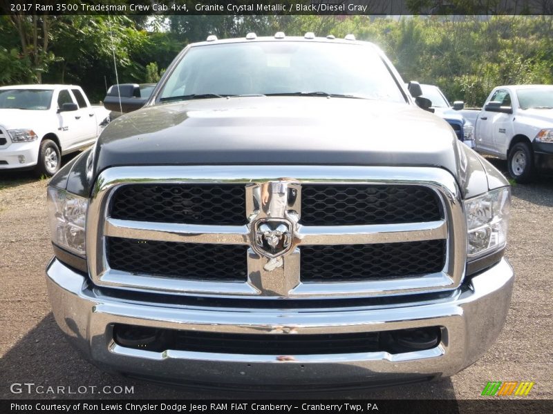 Granite Crystal Metallic / Black/Diesel Gray 2017 Ram 3500 Tradesman Crew Cab 4x4