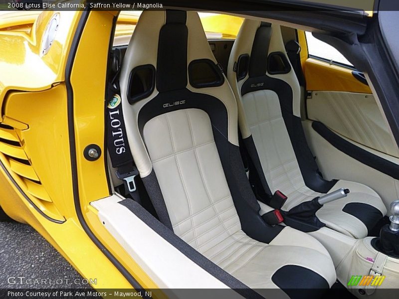 Front Seat of 2008 Elise California