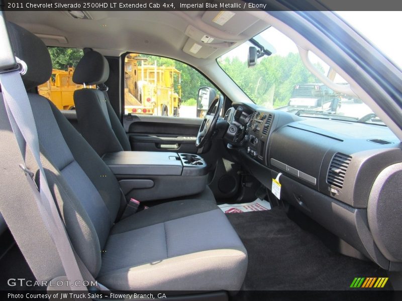 Imperial Blue Metallic / Ebony 2011 Chevrolet Silverado 2500HD LT Extended Cab 4x4