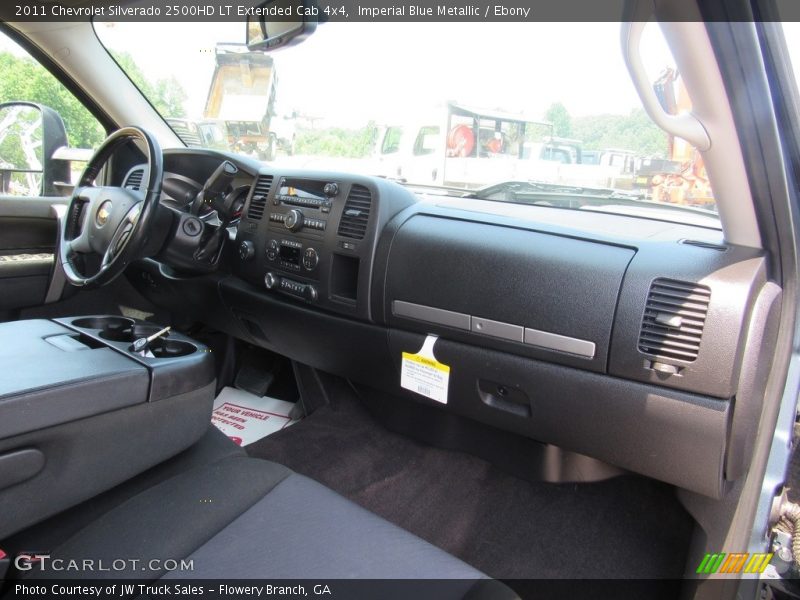 Imperial Blue Metallic / Ebony 2011 Chevrolet Silverado 2500HD LT Extended Cab 4x4