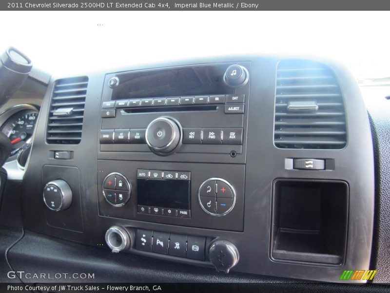 Imperial Blue Metallic / Ebony 2011 Chevrolet Silverado 2500HD LT Extended Cab 4x4