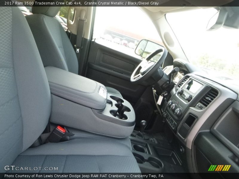 Granite Crystal Metallic / Black/Diesel Gray 2017 Ram 3500 Tradesman Crew Cab 4x4