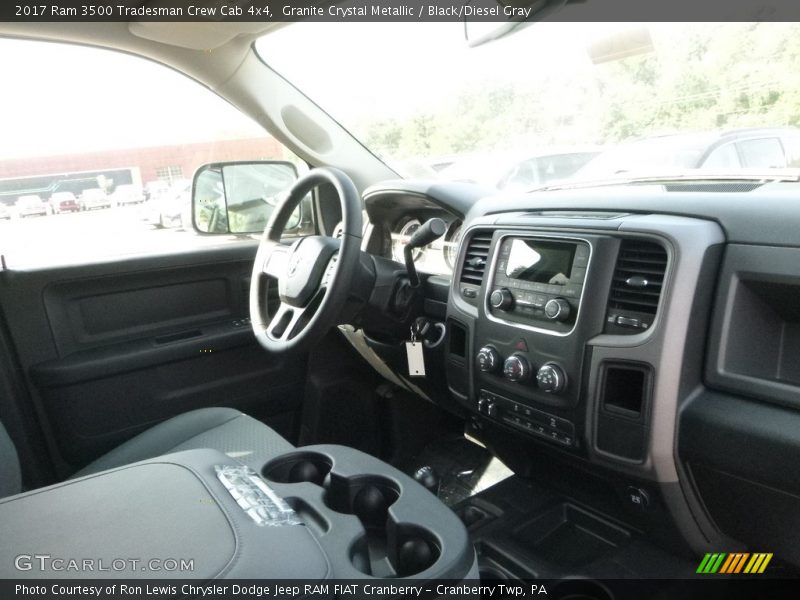 Granite Crystal Metallic / Black/Diesel Gray 2017 Ram 3500 Tradesman Crew Cab 4x4