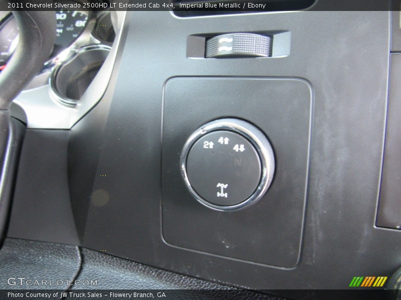 Imperial Blue Metallic / Ebony 2011 Chevrolet Silverado 2500HD LT Extended Cab 4x4