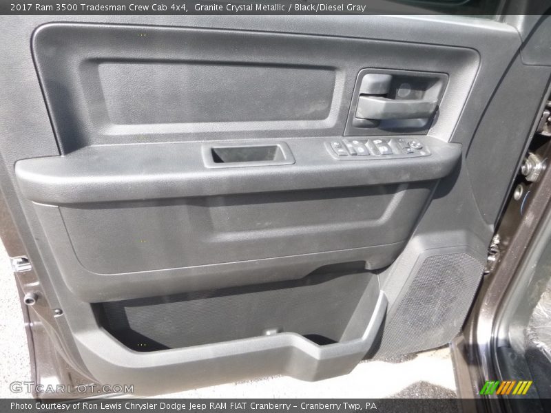 Granite Crystal Metallic / Black/Diesel Gray 2017 Ram 3500 Tradesman Crew Cab 4x4