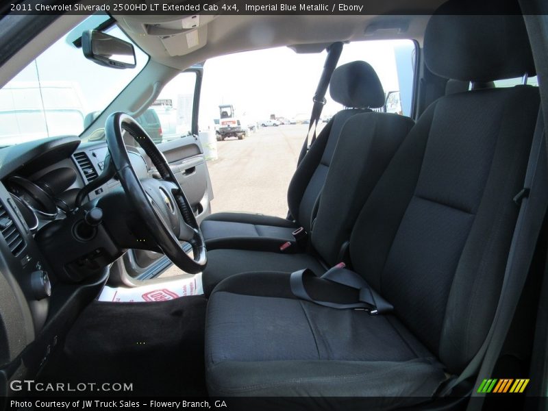 Imperial Blue Metallic / Ebony 2011 Chevrolet Silverado 2500HD LT Extended Cab 4x4