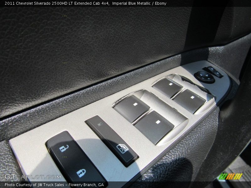 Imperial Blue Metallic / Ebony 2011 Chevrolet Silverado 2500HD LT Extended Cab 4x4