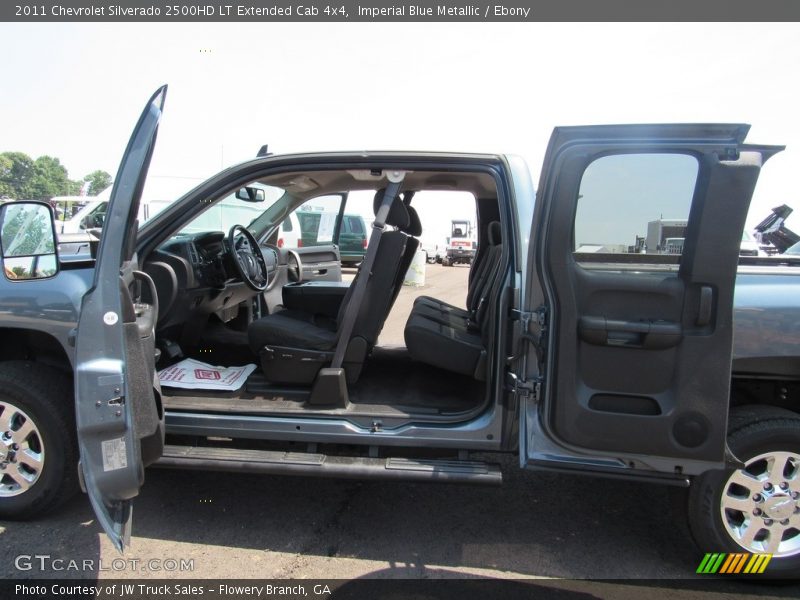 Imperial Blue Metallic / Ebony 2011 Chevrolet Silverado 2500HD LT Extended Cab 4x4
