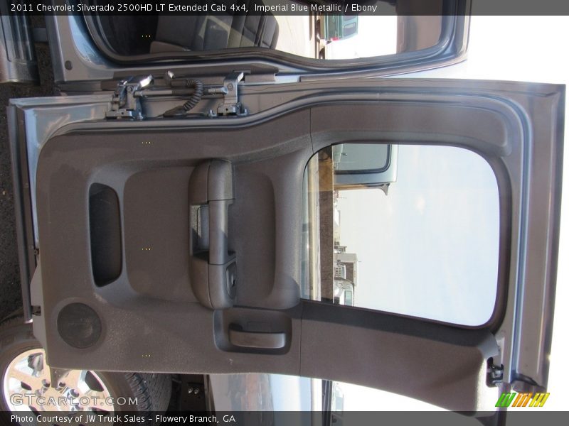 Imperial Blue Metallic / Ebony 2011 Chevrolet Silverado 2500HD LT Extended Cab 4x4