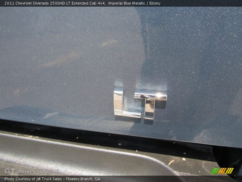 Imperial Blue Metallic / Ebony 2011 Chevrolet Silverado 2500HD LT Extended Cab 4x4