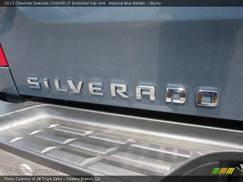 Imperial Blue Metallic / Ebony 2011 Chevrolet Silverado 2500HD LT Extended Cab 4x4