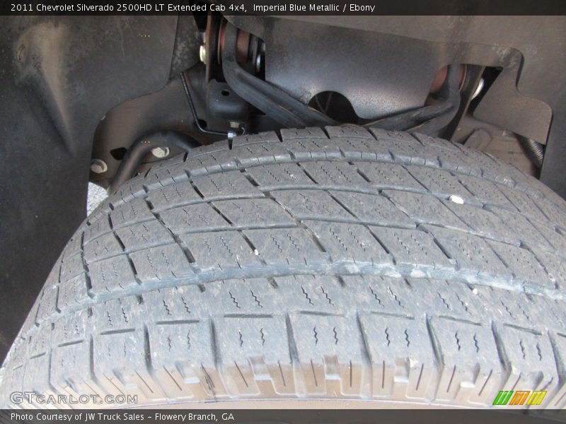 Imperial Blue Metallic / Ebony 2011 Chevrolet Silverado 2500HD LT Extended Cab 4x4