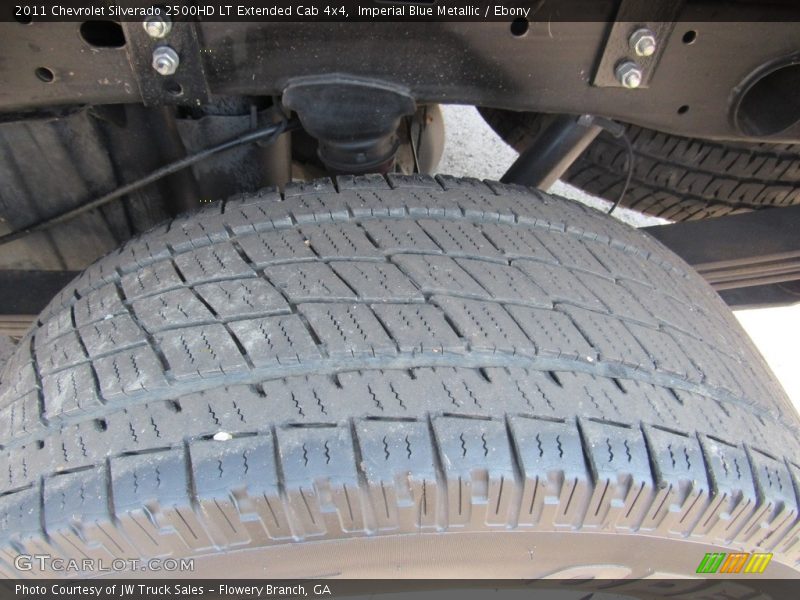 Imperial Blue Metallic / Ebony 2011 Chevrolet Silverado 2500HD LT Extended Cab 4x4